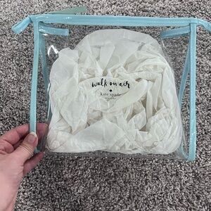 Kate Spade Transparent Bag with Light Blue Accents